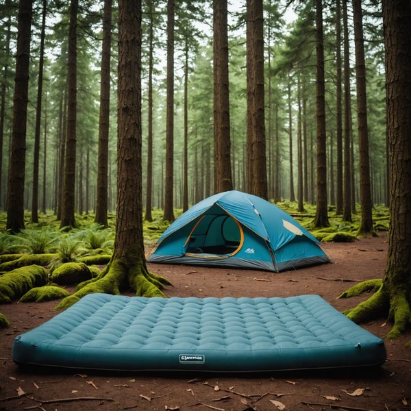 Comment choisir un matelas de sol adapté pour un camping en région de forêt humide?