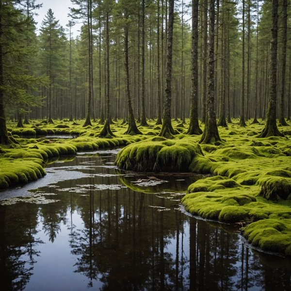Quels sont les conseils pour un camping en région de tourbière avec observation des amphibiens?