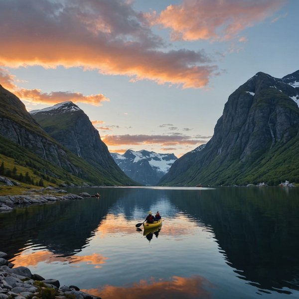 Comment organiser un camping pour une expédition de kayak de mer en Norvège?